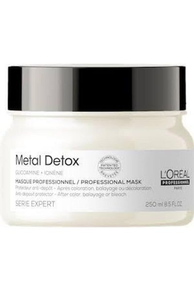 L'oreal Professionnel قناع حماية معدني مضاد للتخلص من السموم المعدنية للشعر الملون والتفتيح 250 مل
