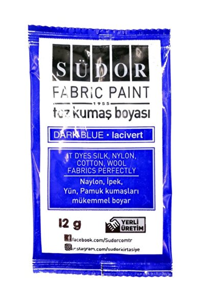 Südor Toz Kumaş Boyası Lacivert