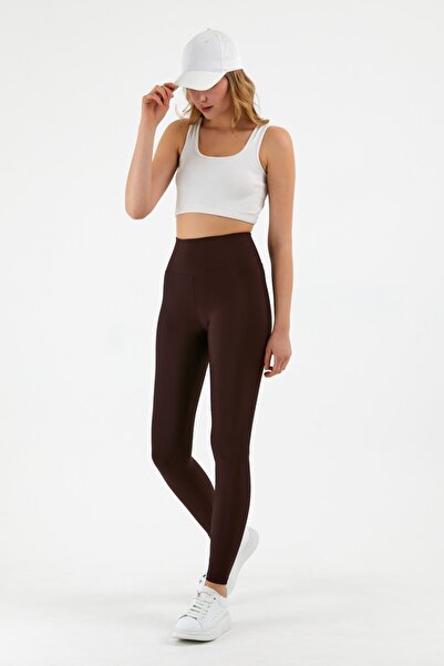 winmoda Пушъп и стягащ клин в цвят кафе