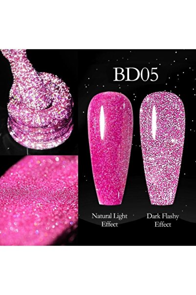 Venalisa Disko Kalıcı Oje 7,5 ml Uv Led Reflective Flash Disco Gel Polish Bd05