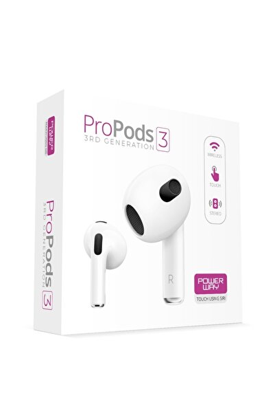POWERWAY Propods 3.Nesil Dokunmatik Bluetooth Kulaklık Ios  Android Uyumlu