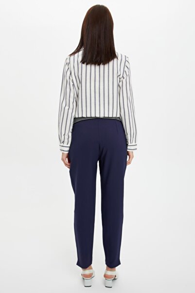 DeFacto Relax Fit Basic Krep Pantolon