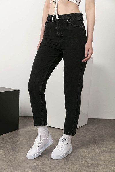 Trn JNS Pantaloni Lola Skinny Cut Mom Jean - Decolorat