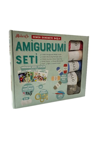 TUVA Σετ Makerco Amigurumi Αρχίστε να δοκιμάσετε τώρα