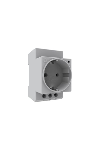 Bemis 1x16A 220V IP20Monoafa السكك الحديدية المقبس Br1-1402-2711