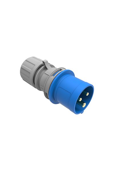 Bemis Cee Norm 3x16a (2p+e) 220v 50/60 Hz 6h Ip 44 Flat Plug Bc1-1403-2011