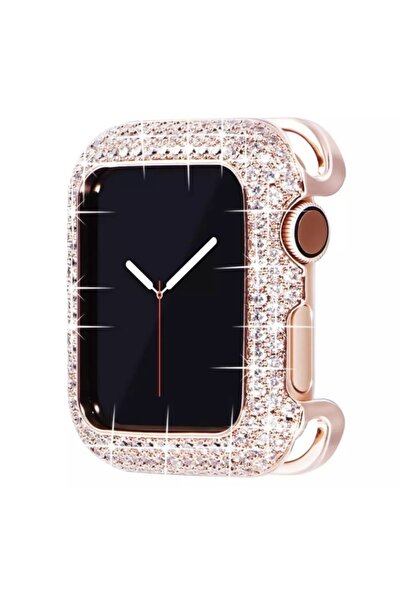 LIMD Apple Watch Uyumlu 38 mm Diamond Luxury Çerçeve