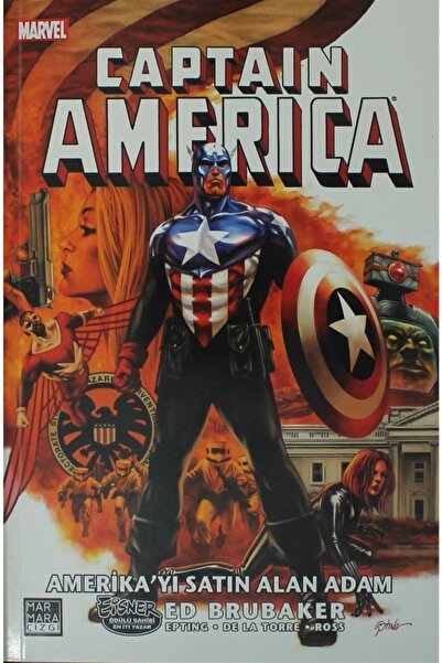Marmara Çizgi Captain Americanın Ölümü Cilt 3 - Ed Brubaker