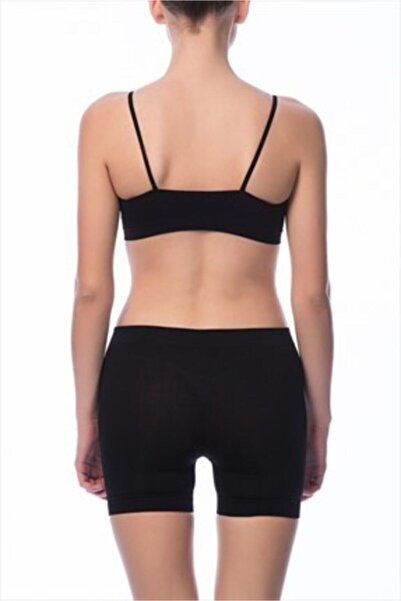 NBB 3 Pieces Seamless Shorts and Tights Black 2029