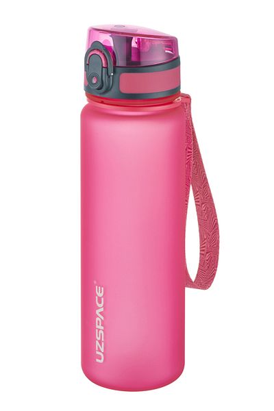 Uzspace 3026 - 500 ml Pink Tritan Flask/Juicer