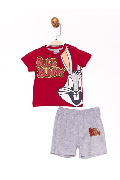 BUGS BUNNY Looney Tunes Boy Licensed Baby Red Pajamas