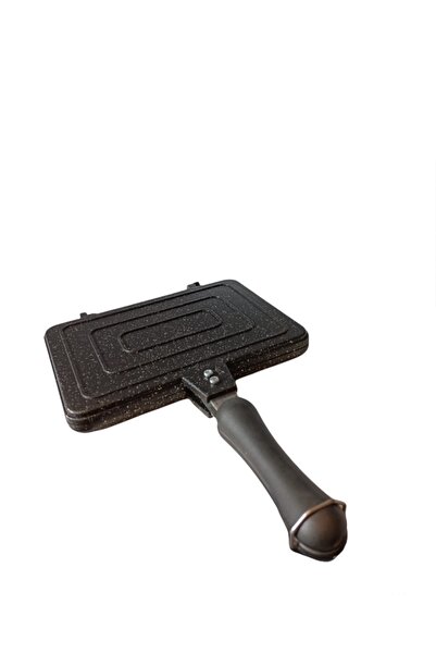 ZBAHOME Ocak Üstü Iç Dış Granit Lüx Tost Makinesi