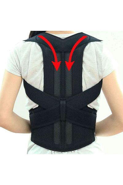 Ankaflex Posturex Medical - Adjustable Waist, Back and Shoulder Stretching Vest Orthopedic Upright Posture Corset