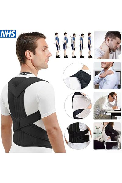Ankaflex Medical 360 Degree Double Underwire Supported Kyphosis Corset Orthopedic Scoliosis Corset for Women and Men