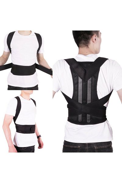 Ankaflex Medical Back Corset Shoulder Lift Corset Upright Posture Vest Orthopedic Kyphosis Scoliosis Corset Vest