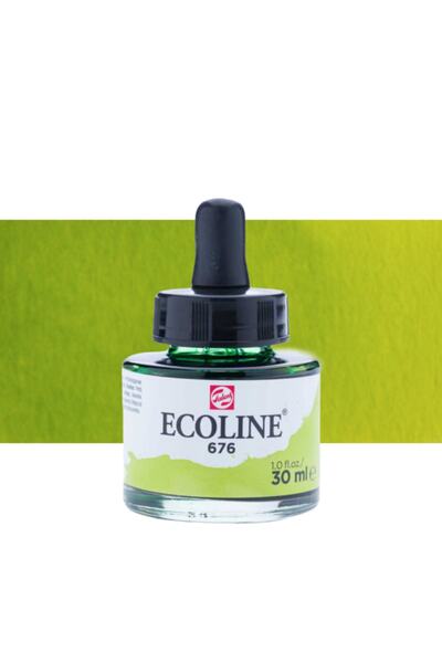 Talens Ecoline Sıvı Suluboya Mürekkep 30ml Grass Green 676