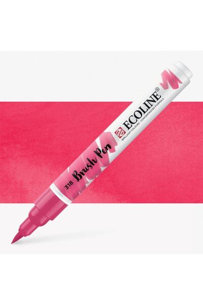 Talens Ecoline Watercolor Brush Pen Carmine 318