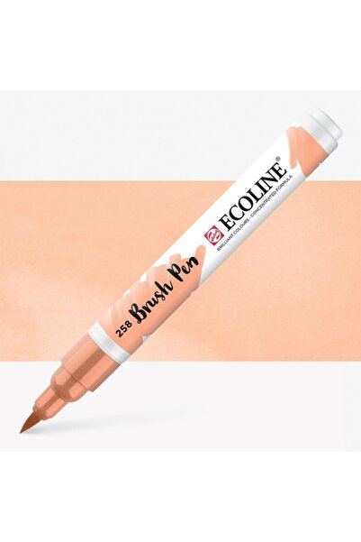 Talens Ecoline Watercolor Brush Pen Apricot 258
