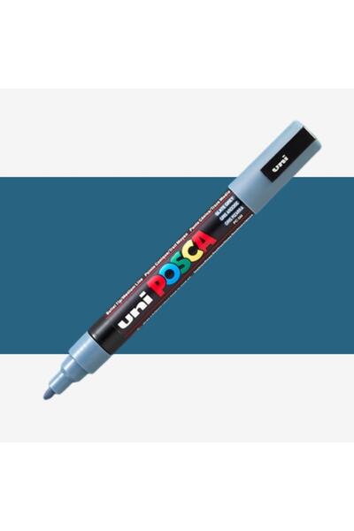 Uni Lead Grey Posca Marker - Pc-5M, 1.8-2.5mm