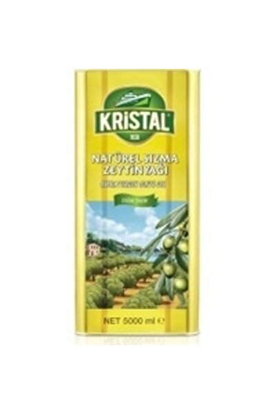 KRİSTAL ZEYTİNYAĞI Kristal Natürel Sızma Zeytinyağı Yd Teneke 5 L