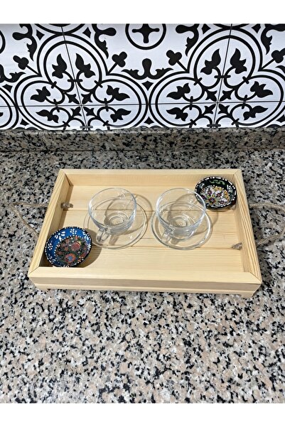 BİGWOODWORKERS Decorative Wooden Tray