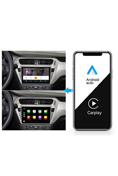 Azertaş oto aksesuar Peugeot 301 Citroen C Elysee Android Multimedya Teyp 2+32 Gb 9' Ips Ekran Araca Özel Oem Cihaz