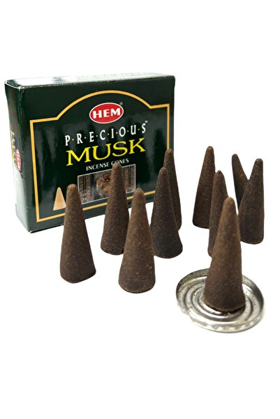 Hem Musk Konik Tütsü Misk Aromalı Konik Tüsü 10 Adet