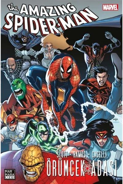 Marmara Çizgi Amazing Spiderman - Örümcek Adası / Dan Slott / / 9786057784230