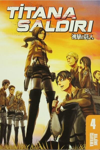 Gerekli Şeyler Yayıncılık Titana Saldırı Cilt 4 - Hajime Isayama 9786059141062
