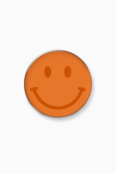 hey lori Turuncu Smile Telefon Tutucu