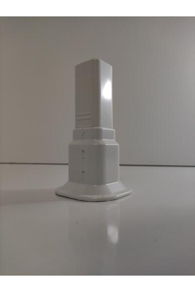 Ergün Beyaz Kare Boru Gizleme Aparatı ( 6 Adet)