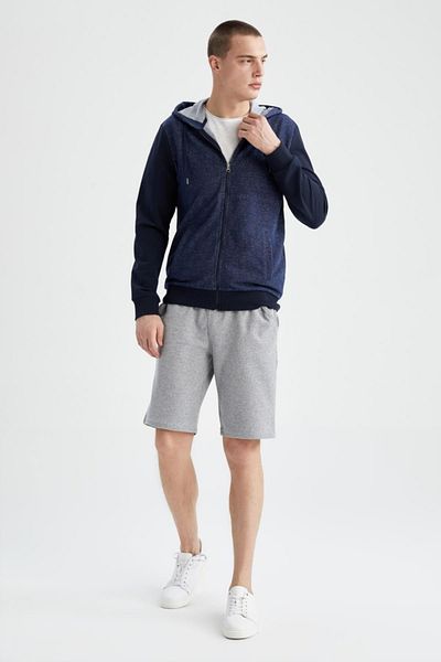 DeFacto Regular Fit Hooded Zipper Sweatshirt
