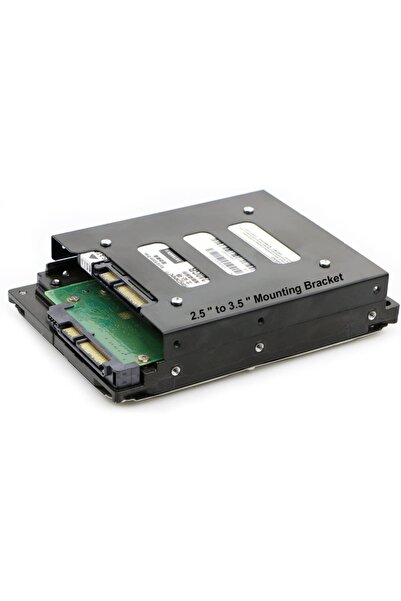 aogo Ssd Ve 2.5 Disk Için To 3.5 Inç Çevirici Hdd Kızak Yuvası Harddisk Tutucu Ssd Montaj Braketi
