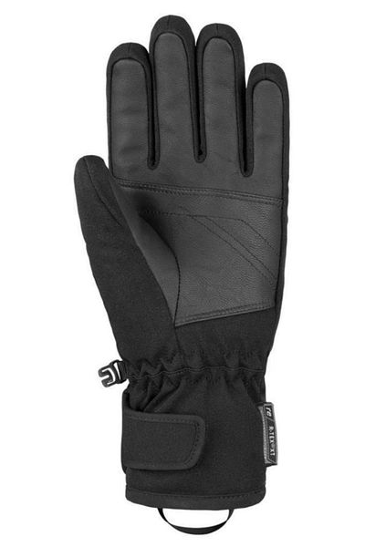 Reusch قفازات التزلج النسائية Coral R-tex Xt Softshell باللون الأسود/الأزرق