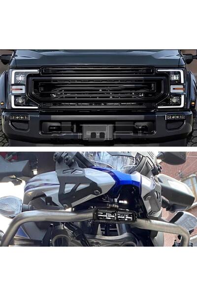 Knmaster Glasser 30w Motosiklet / Off Road Sis Farı Takım