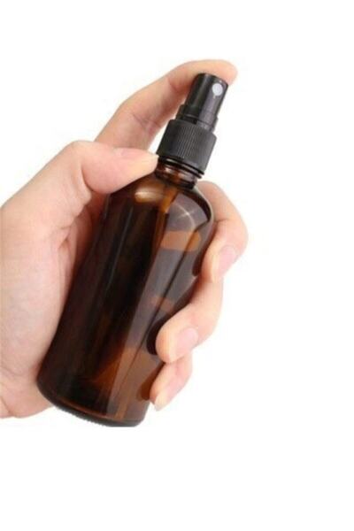 Milea Sprey Başlıklı Amber Cam Şişe 3 Adet 100 Ml