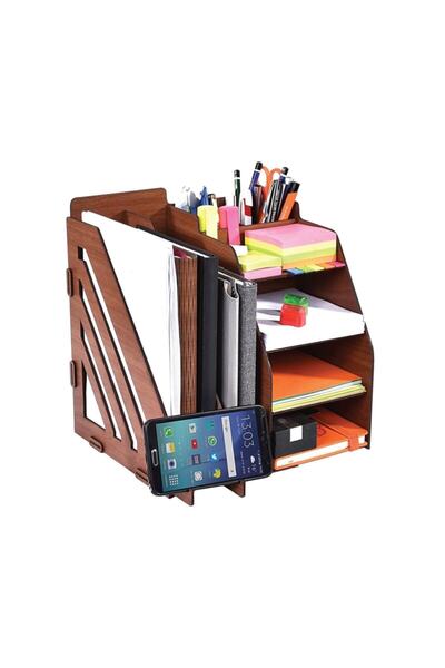 Genel Markalar Özel Tasarım Dekoratif Ofis Masa Üstü Organizer