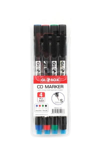 Globox قلم خلات دائم سلسلة M 4 ألوان 1007