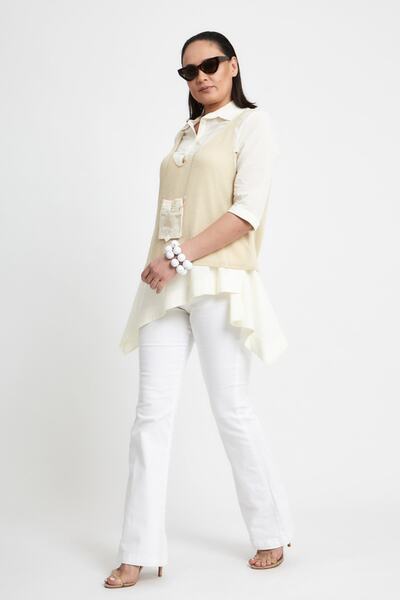VERDA Blouse with Necklace