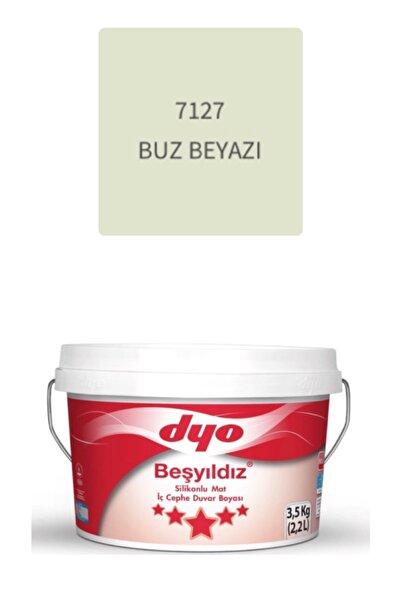 Dyo Beşyıldız Silikonlu Mat Iç Cephe Duvar Boyası 3,5 Kg