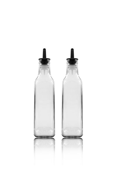 Paşabahçe 250 Cc Cam Yağlık-sirkelik - 2 Adet - Slikon Akıtıcılı Yağlık Takımı