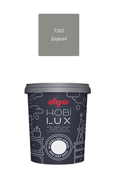 Dyo Hobilux Su Bazlı Saf Akrilik Ipek Mat Boya 0,9 Lt