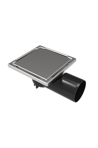 Enox Drain 11x11 Paslanmaz Lüx Seri Kasa,paslanmaz Kapak,paslanmaz Boru Çıkış...