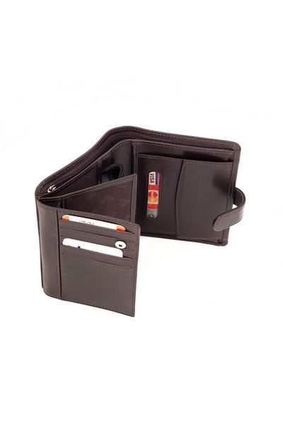 Eminsa Men's Leather Wallet - Brown