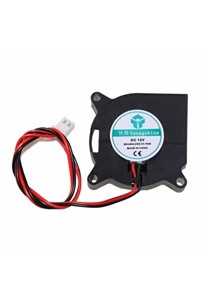 ROBİZ Dc 12v 40x40mm Salyangoz Fan Soğutucu Türbin Turbo Radyal Yazıcı