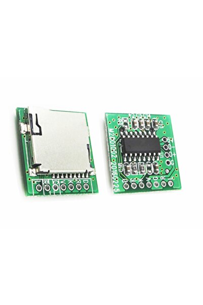 ROBİZ M2801002 Wav Mp3 Player Modülü Micro Sd 32g Tf Kart Ses Müzik Çalma Kar...