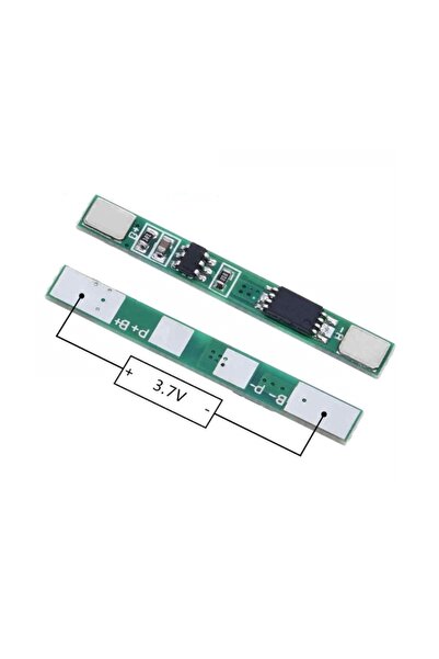 ROBİZ 1S 3.7V 3A BMS Koruma Kartı Lityum Batarya 18650 Li-ion Lipo