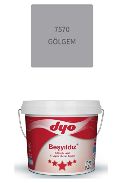 Dyo Beşyıldız Silikonlu Mat Iç Cephe Duvar Boyası 10 Kg