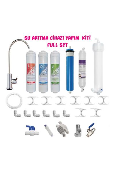 SULOOK Su Arıtma Cihazı Yapım Seti - Full Set- Su Arıtma Yapım Kiti