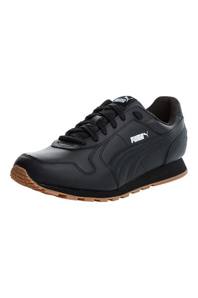 Puma Unisex Black Running Shoes - St Runner Full L Black- Black - 35913008